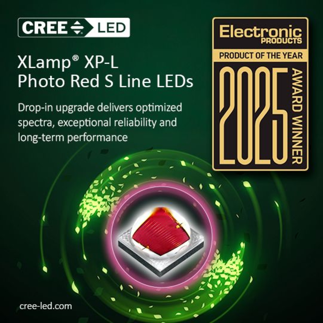 Cree LED: Innovación reconocida en iluminación hortícola