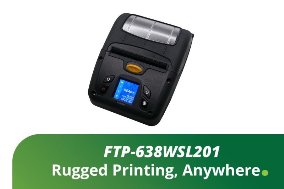 FTP-638WSL de FCL Components: Impresión Móvil Robusta para Operaciones en Movimiento
