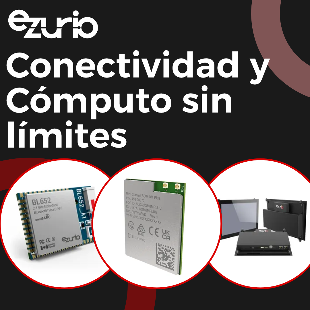 Ezurio: Conectividad y Cómputo sin límites – Línea del mes de Julio