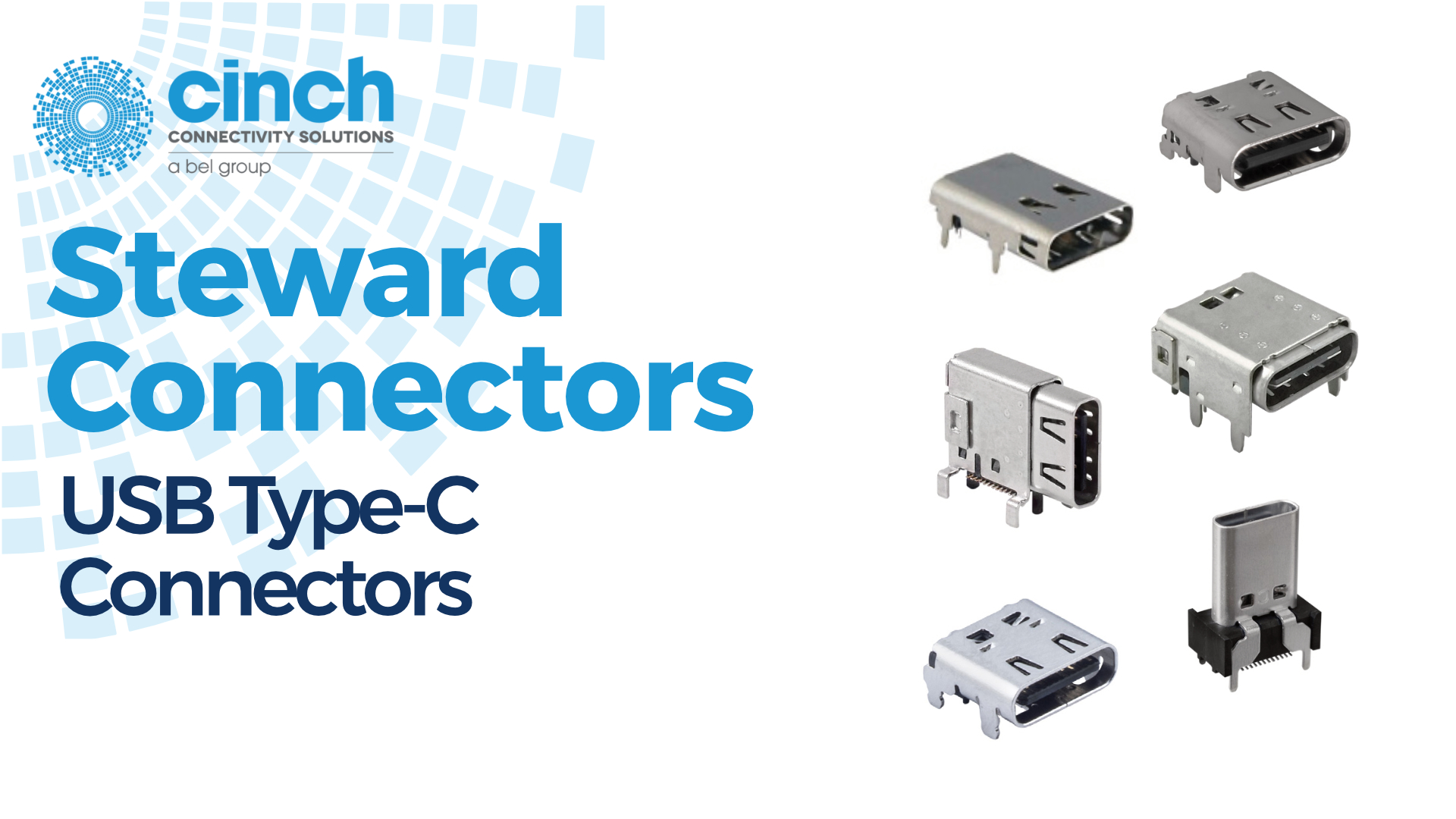 Conectores USB Type-C de Cinch Bel: conectividad compacta y confiable para aplicaciones de alta velocidad