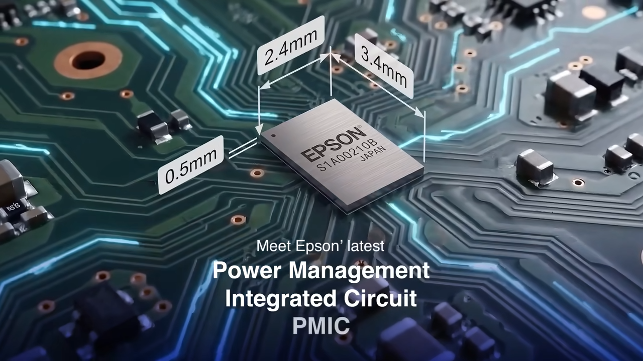 Epson: soluciones avanzadas de gestión de energía para dispositivos compactos