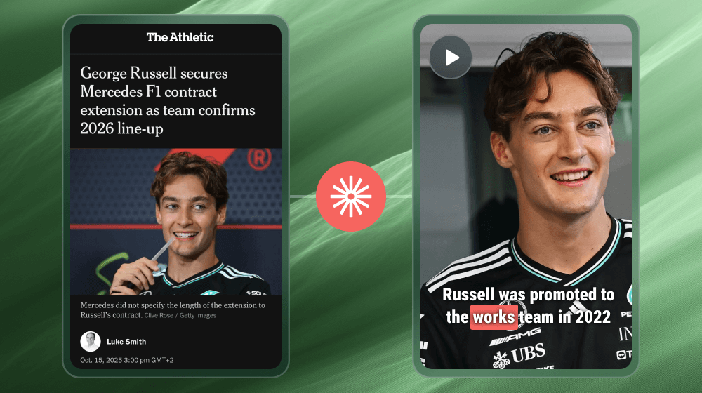 Viral Highlights generated by Milo