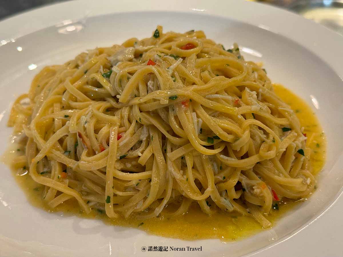 Padella Tagliarini with Dorset Crab Chilli Lemon