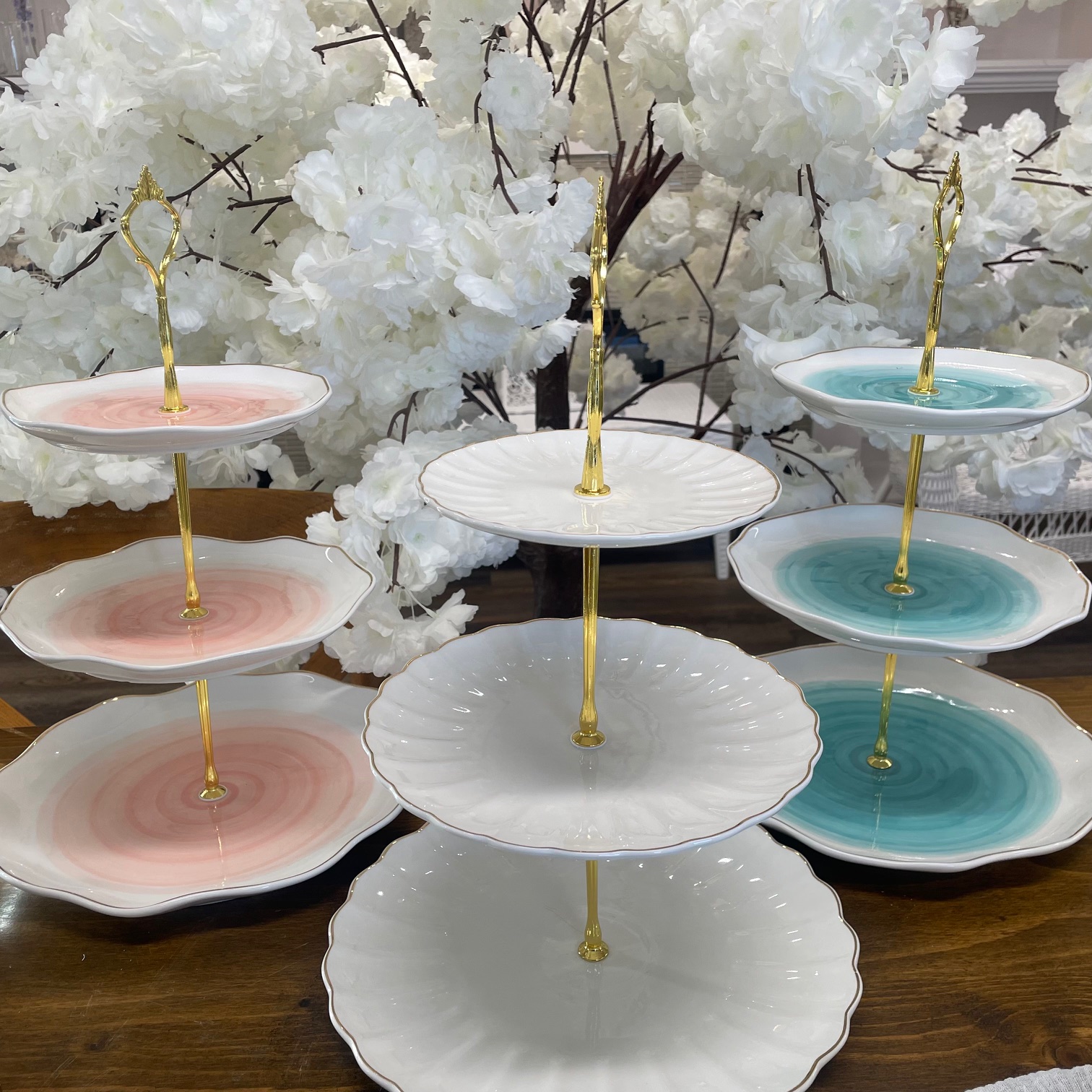 China 3 Tier Stands, Small