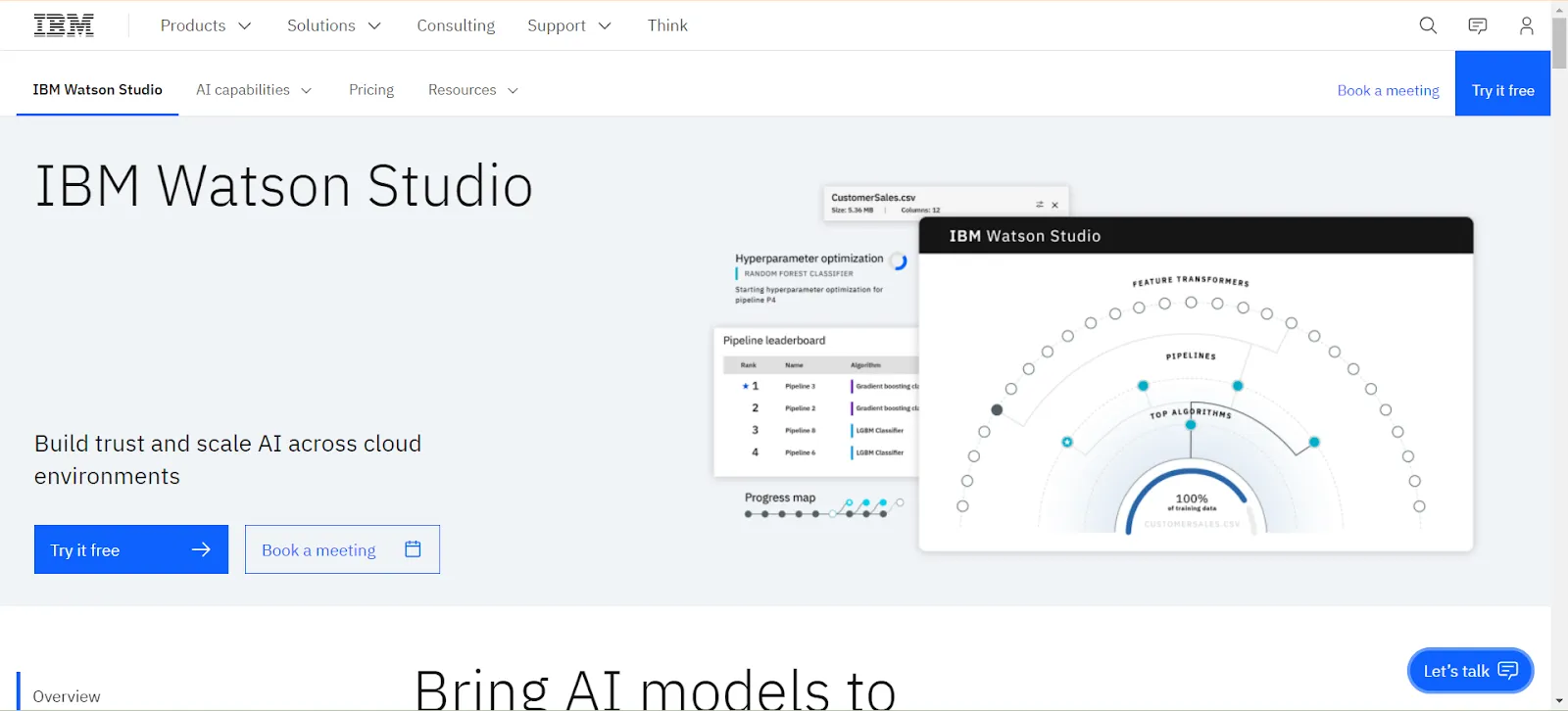 Vertex AI Alternatives: IBM Watson Studio