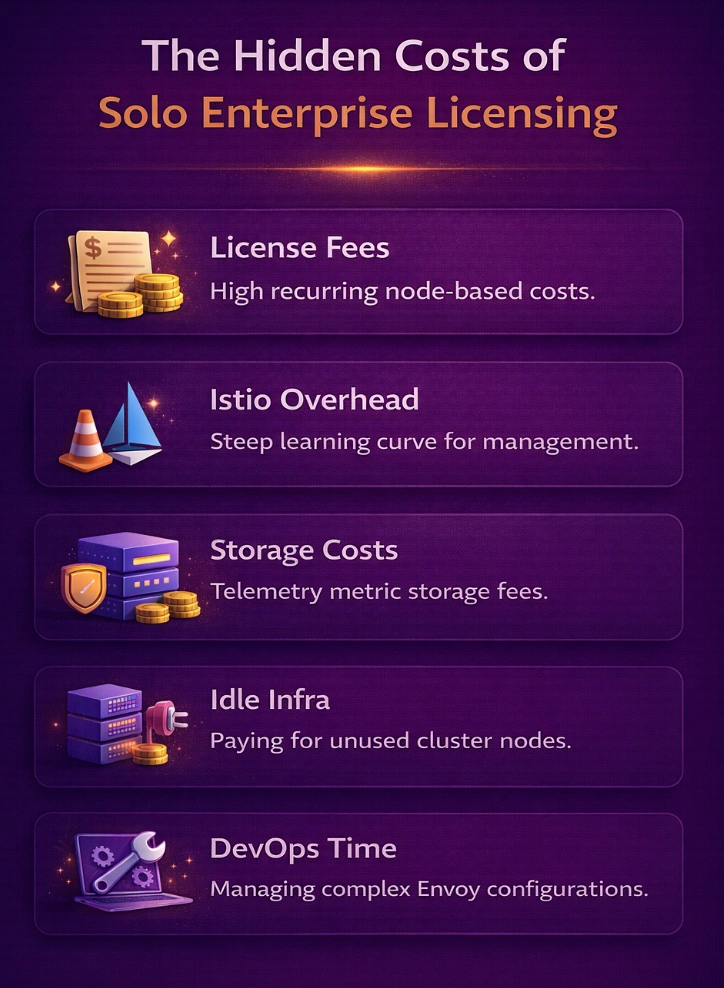 Breakdown of hidden Solo pricing costs vs TrueFoundry efficiency