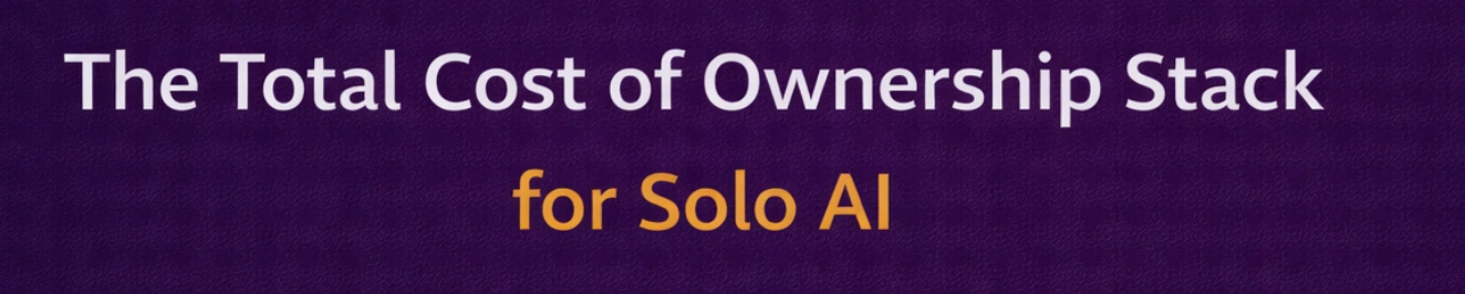  Visible and hidden costs of Solo AI