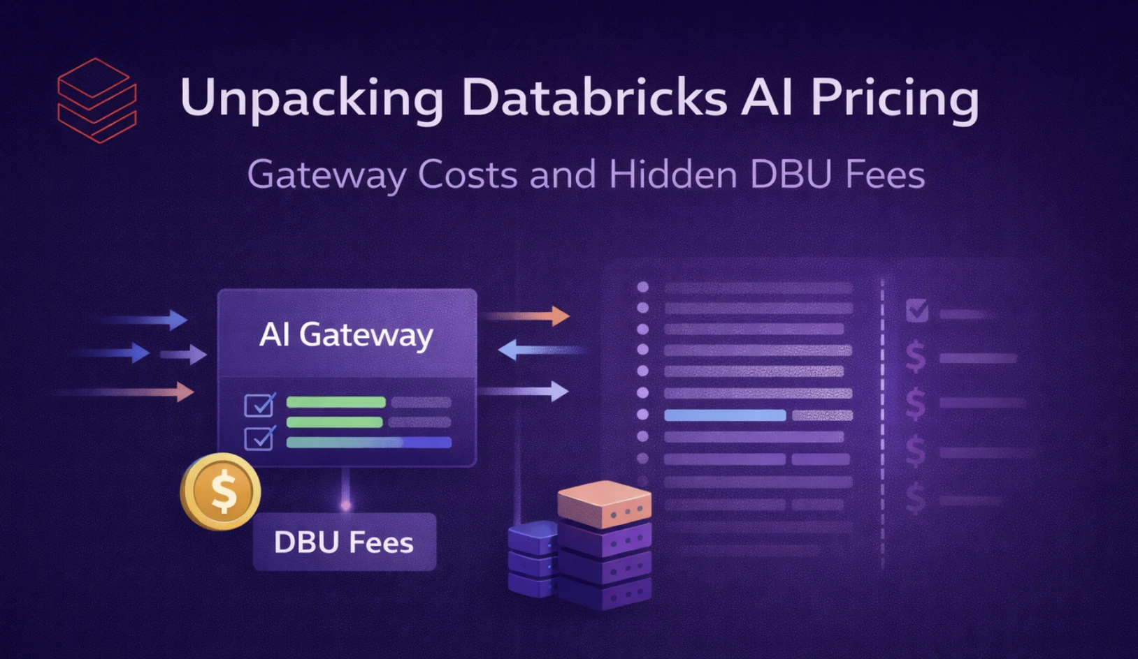 Understanding Databricks Mosaic AI Gateway Pricing in 2026