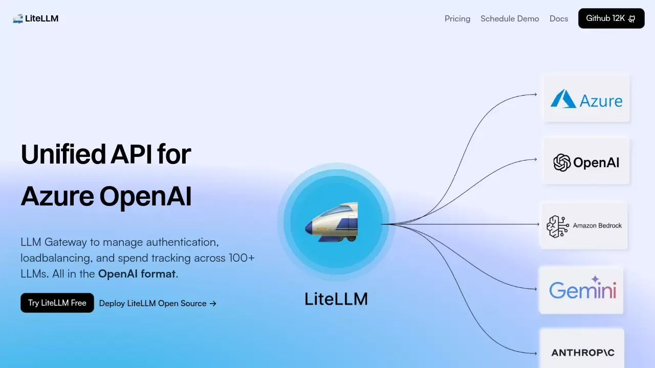  LiteLLM AI gateway architecture