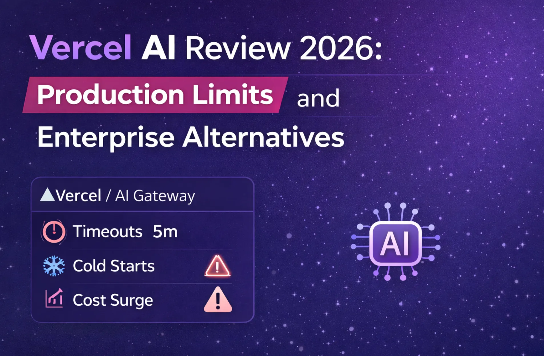 TrueFoundry offers scalable alternatives for Vercel AI Gateway limitations