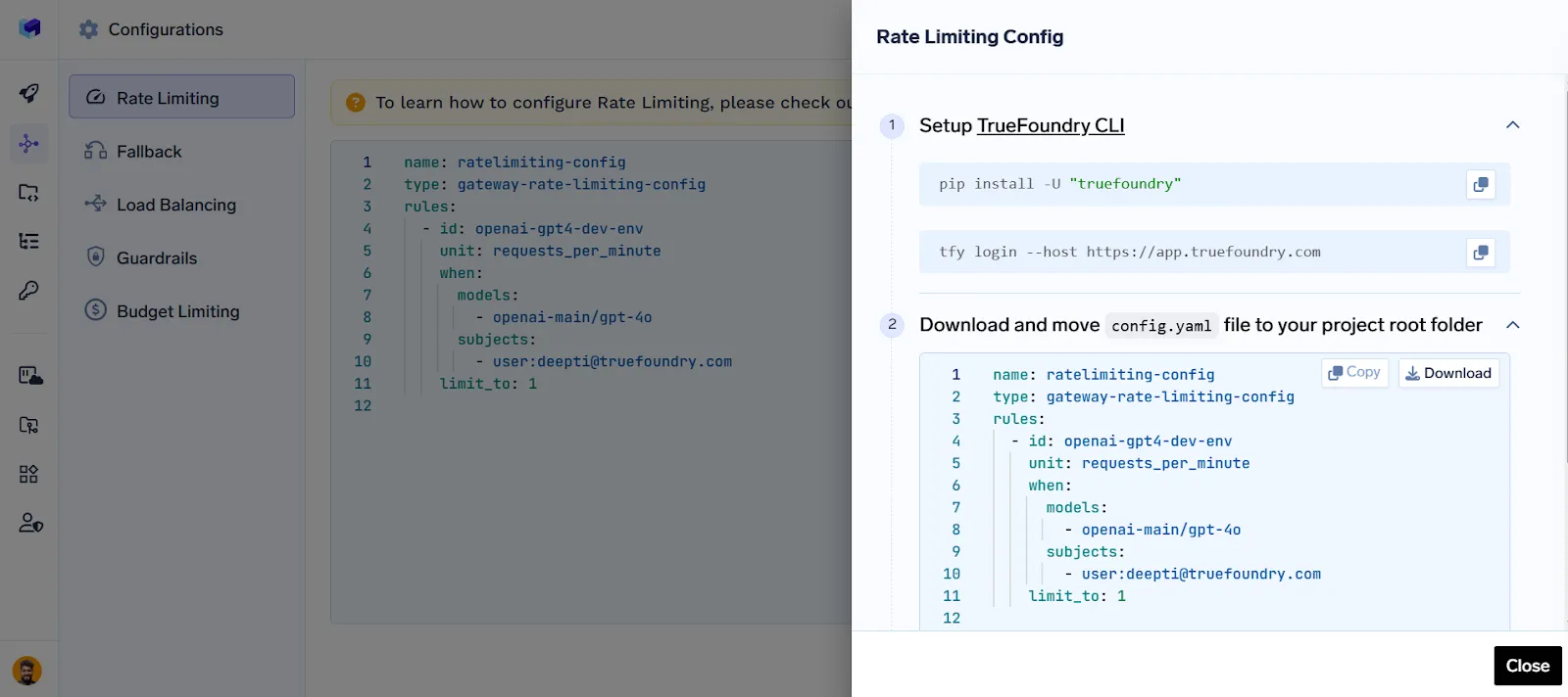 Optimizing request flow with TrueFoundry