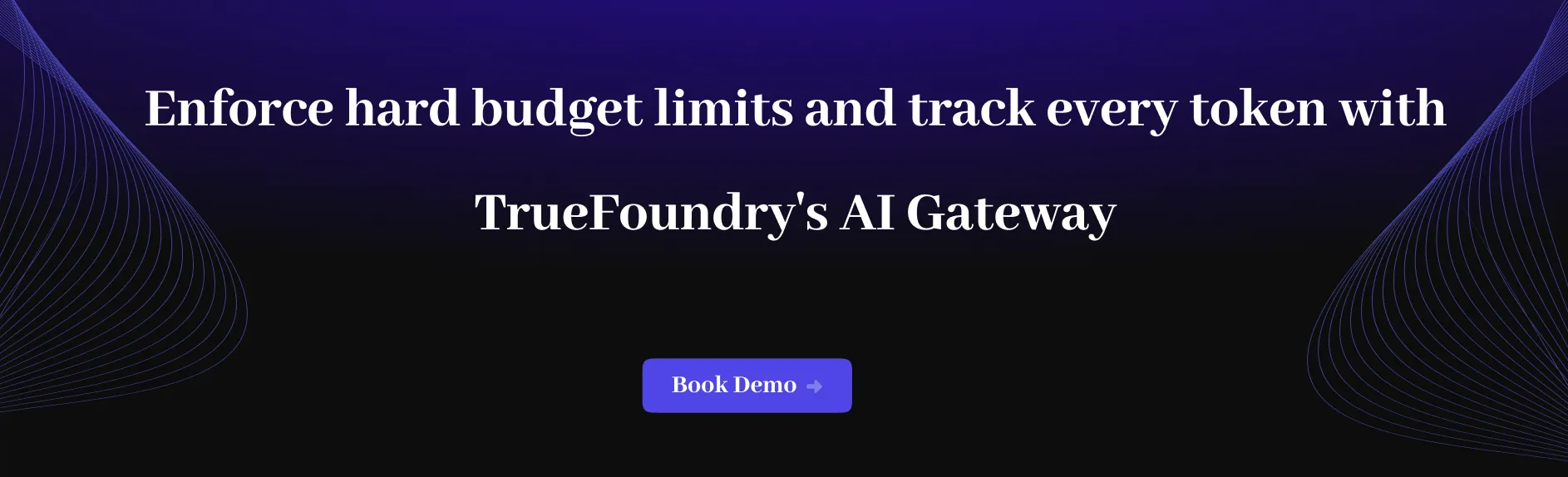 TrueFoundry provides complete visibility to control the cost of generative AI