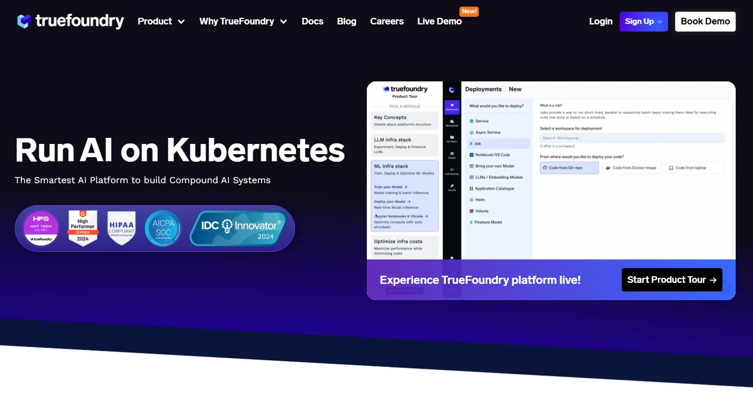 TrueFoundry the best tool for MLOps