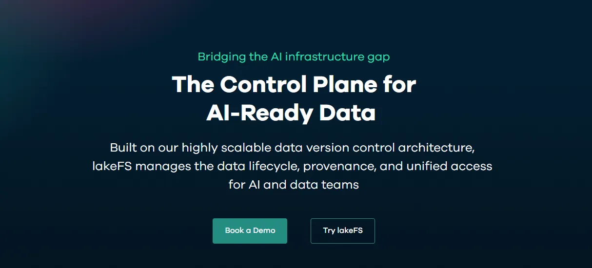 lakeFS Data Versioning System