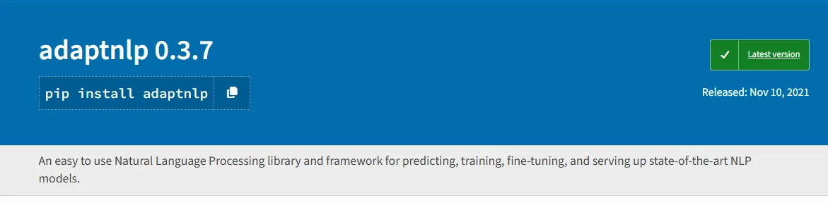 AdaptNLP