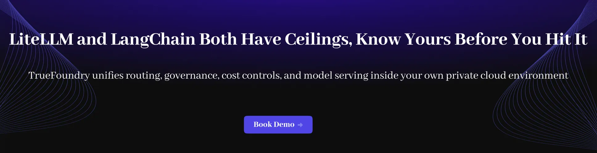 TrueFoundry unifies routing, governance, cost controls, and model serving inside your own private cloud environment.