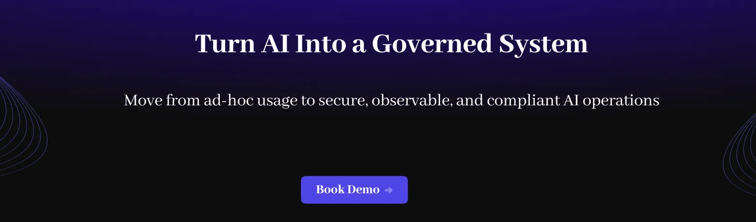 turn AI into a governed system