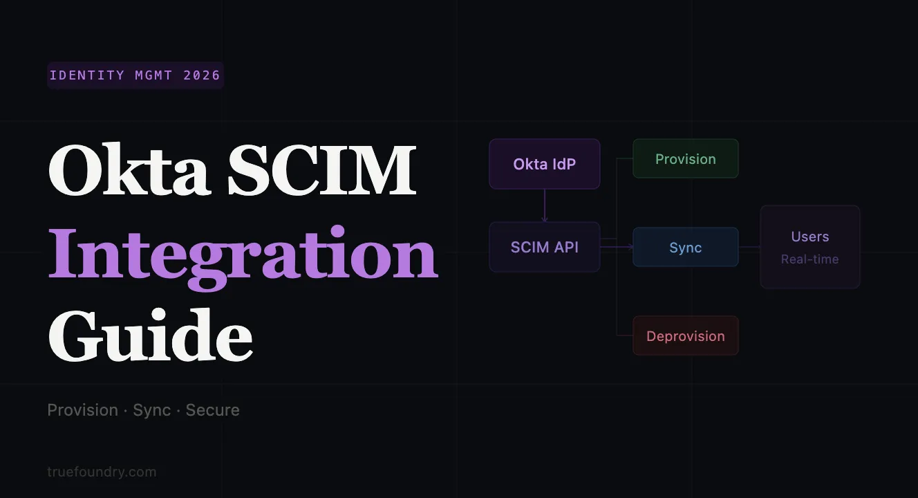 Okta SCIM integration