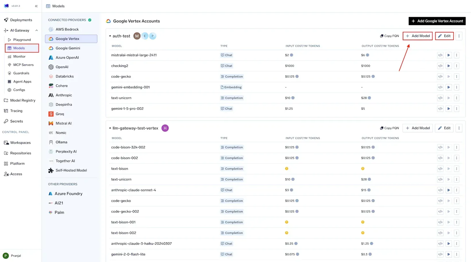 TrueFoundry lets you export raw data into different formats