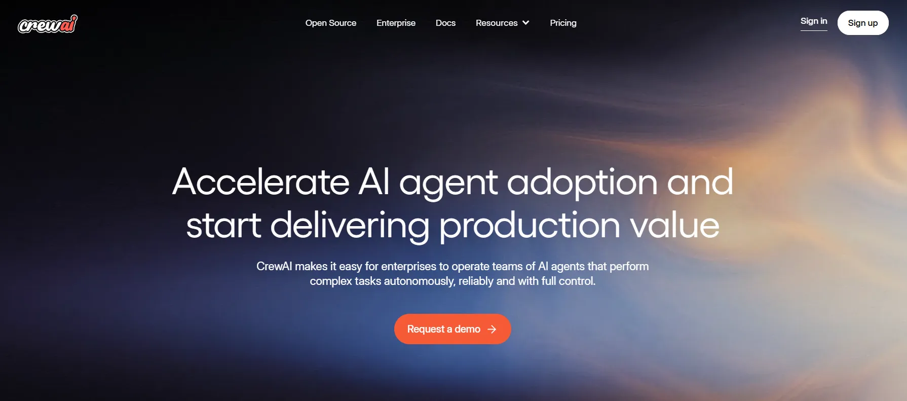 CrewAI offers role-based AI agent crew builder features