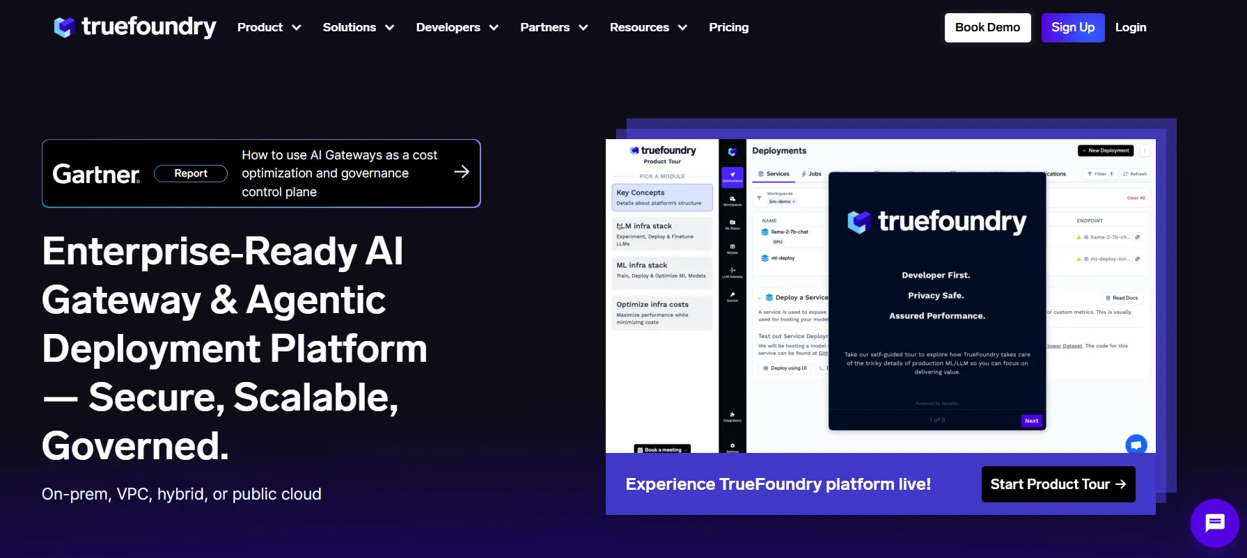 TrueFoundry AI gateway governs models agents and tools