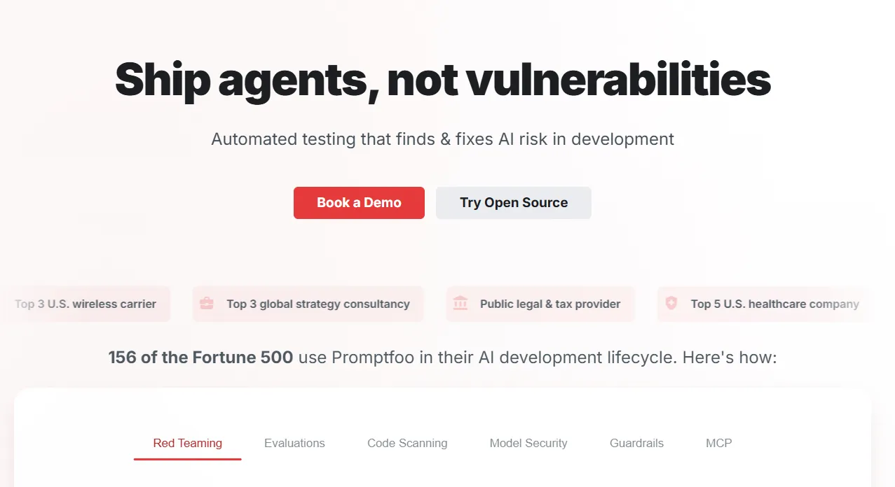 Promptfoo as a Prompt management platform
