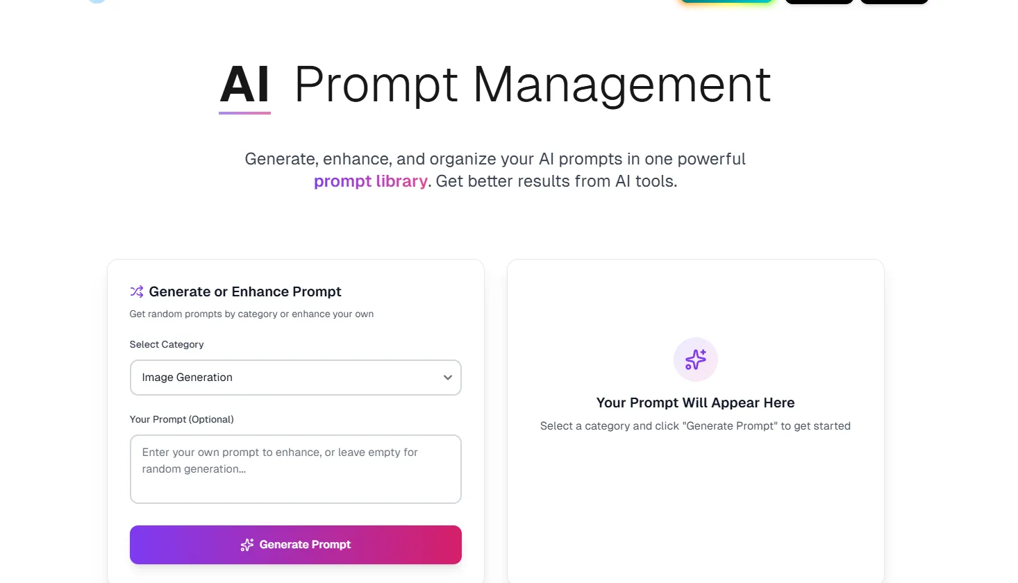 Promptaa as a prompt management platform