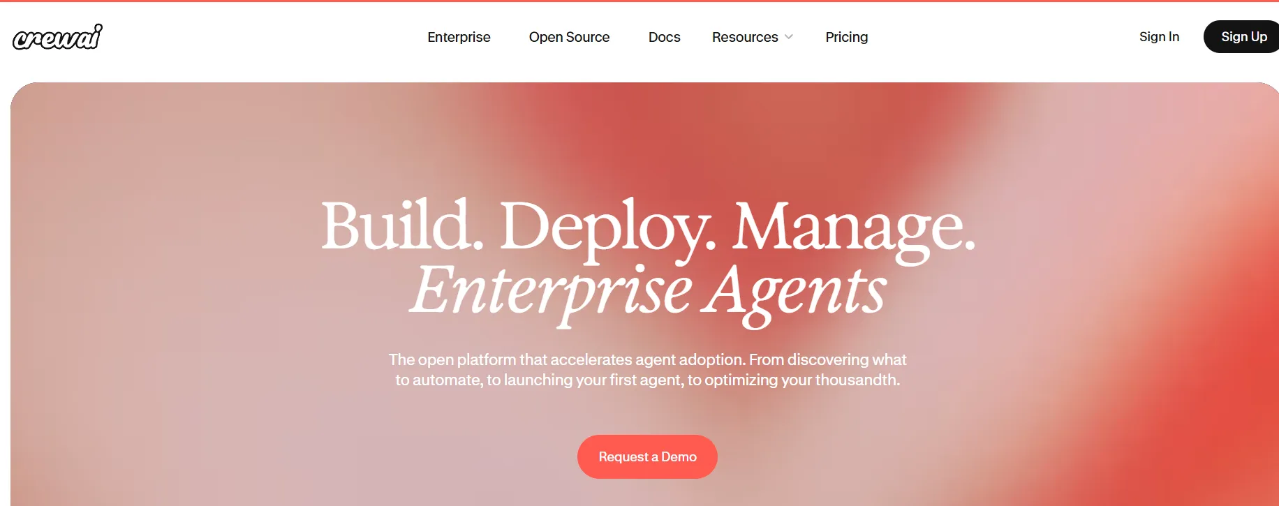 CrewAI coordinates role-based agents for business workflows