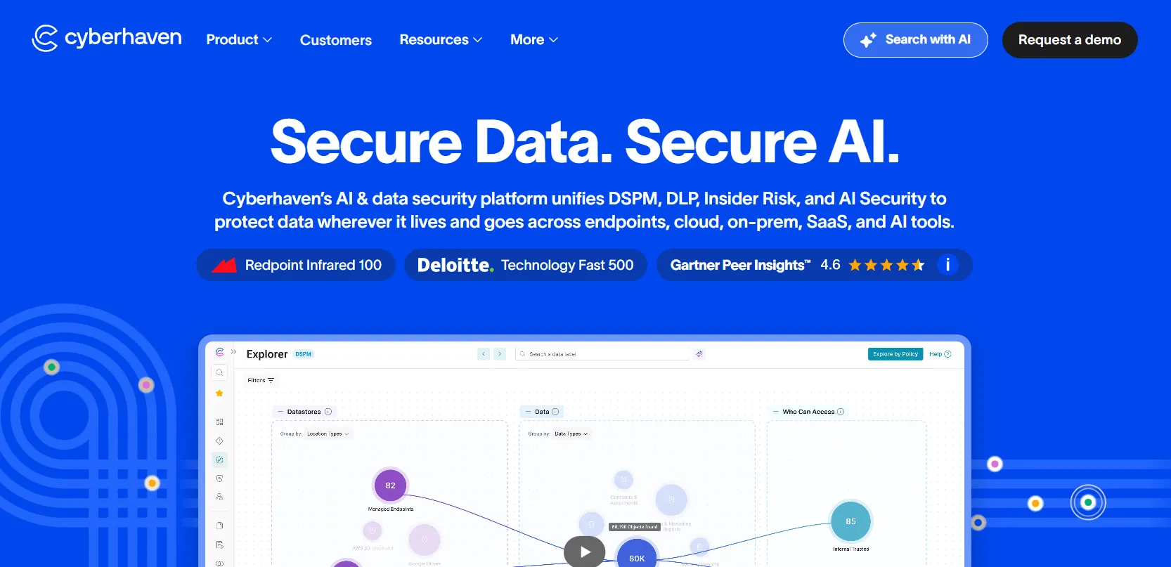 Cyberhaven platform for AI data security visibility