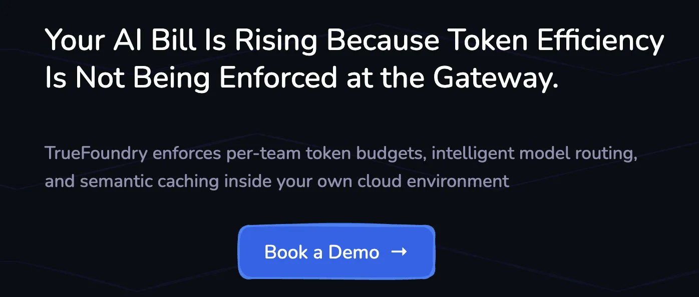 TrueFoundry controls AI costs at gateway layer 