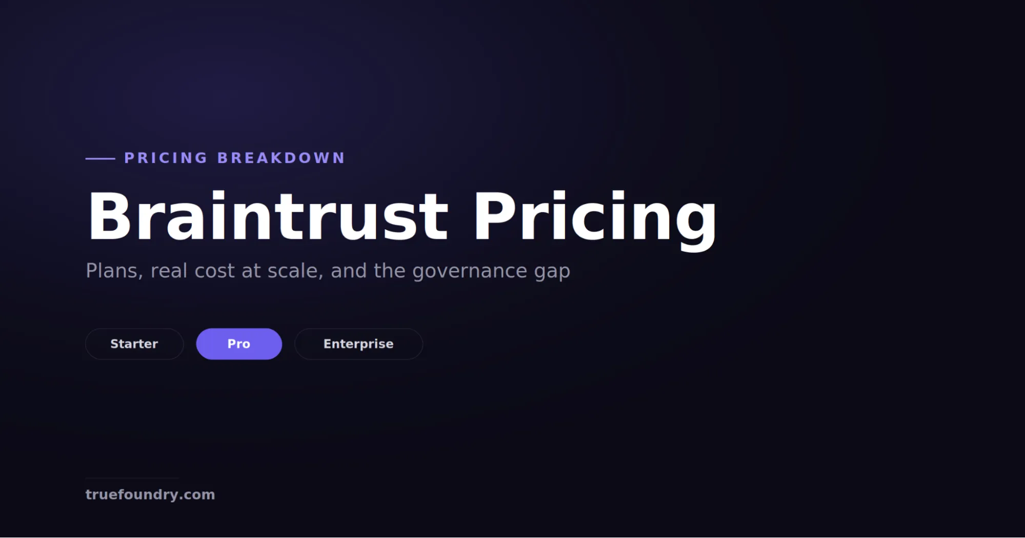 Braintrust pricing explained for enterprise AI evaluation teams