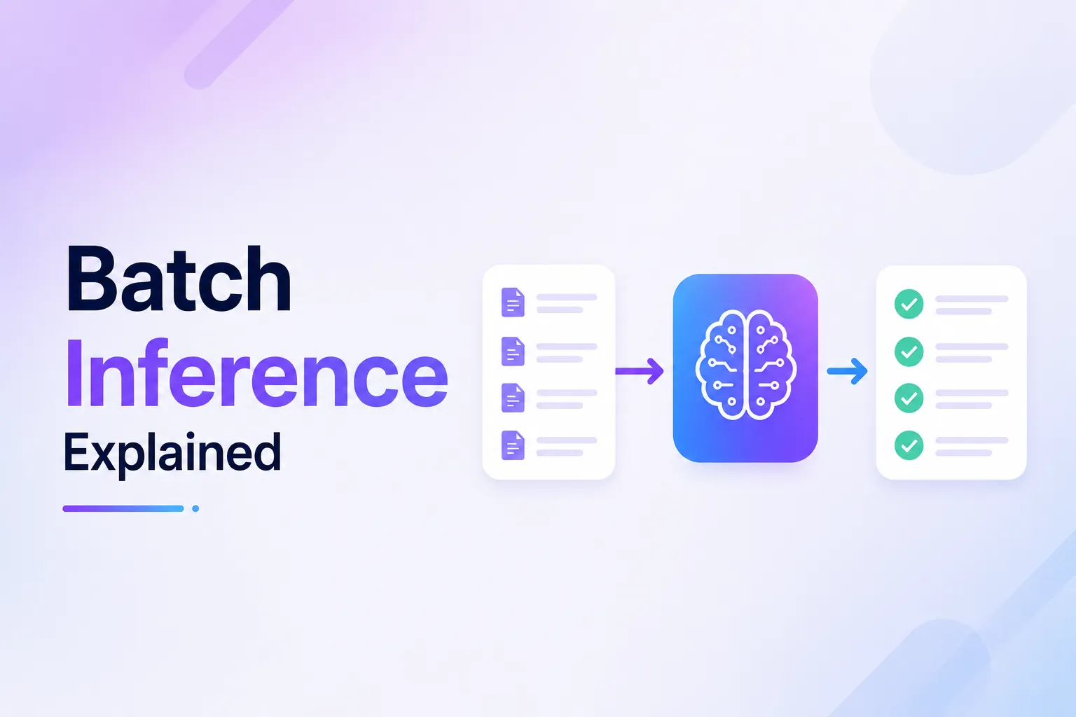 What is batch inference