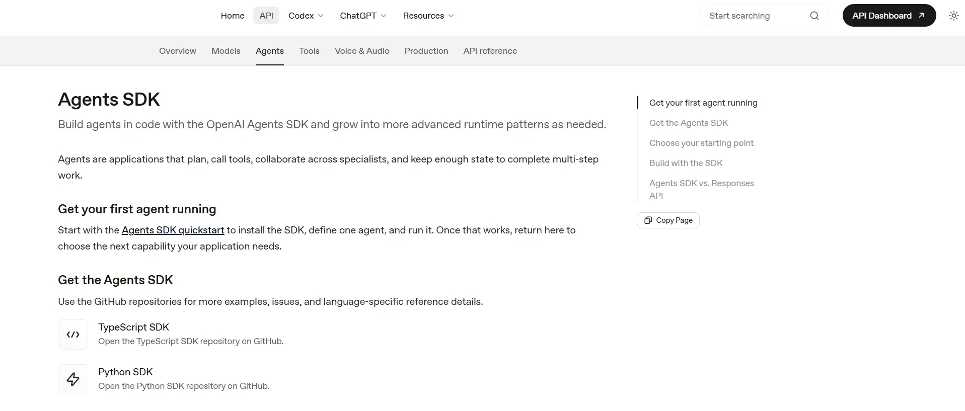 OpenAI Agents SDK provides a clean way to build agents with tools