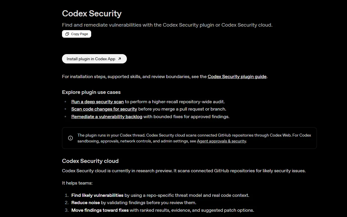 OpenAI Codex Securityâ
