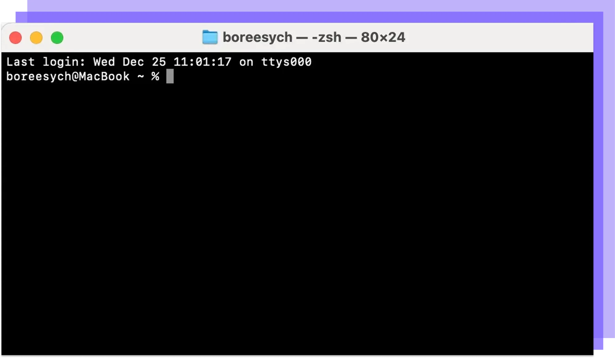 How to open CLI on mac