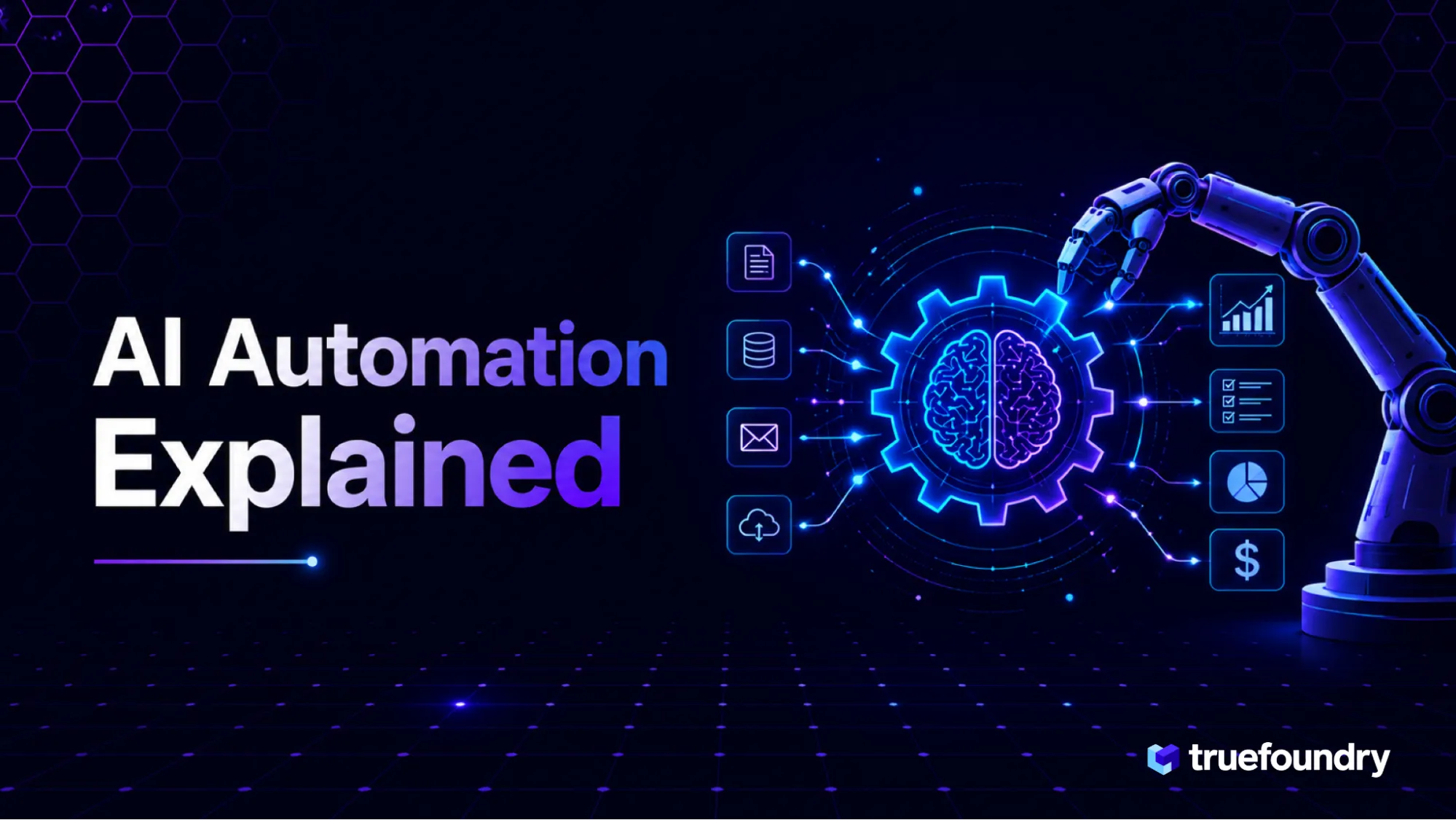 What is AI automation