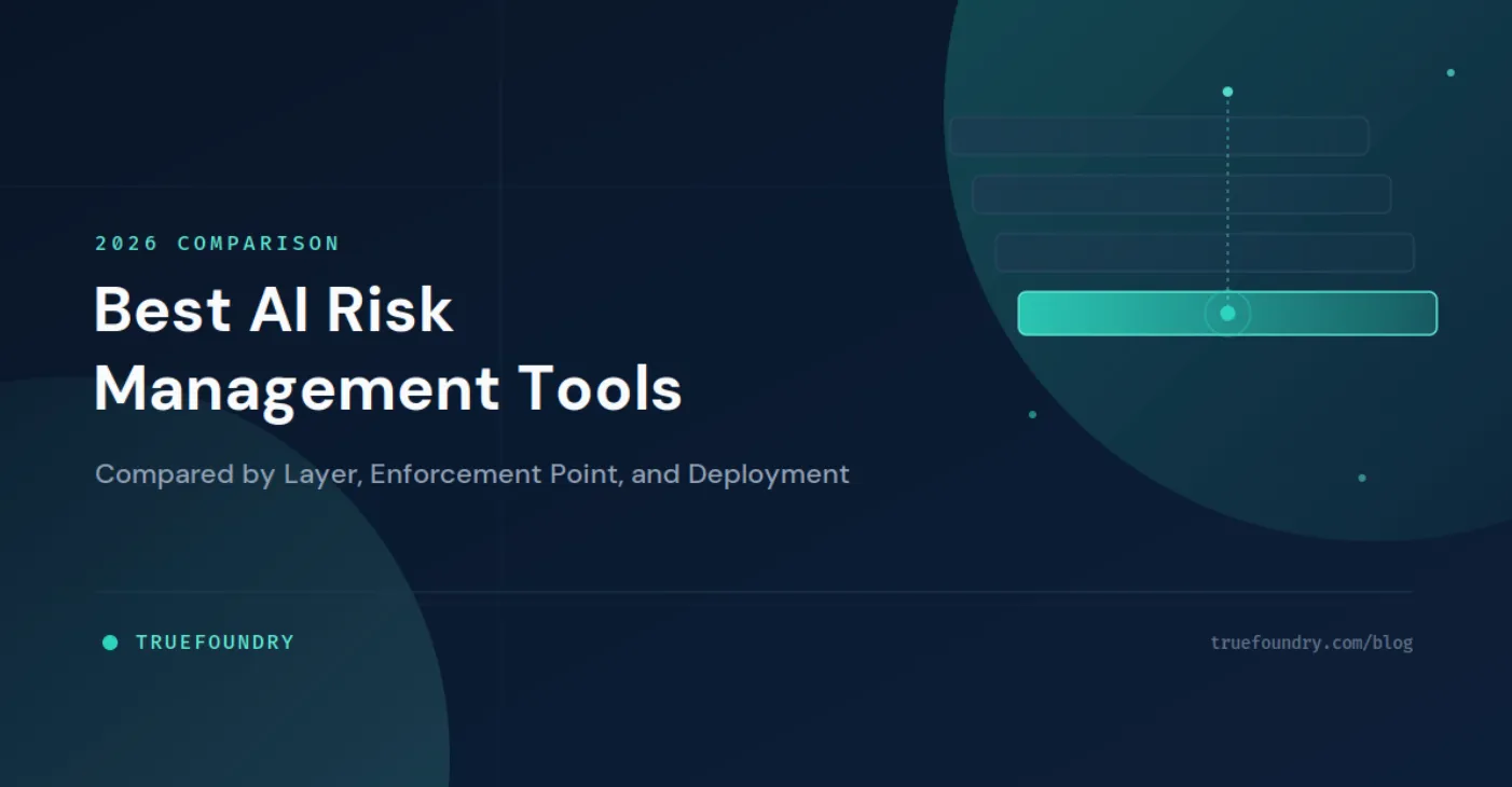 TrueFoundry AI gateway enforces AI risk management at enterprise scale