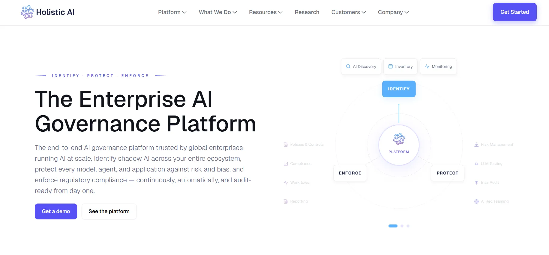Holistic AI assesses risk and automates agent governance actions