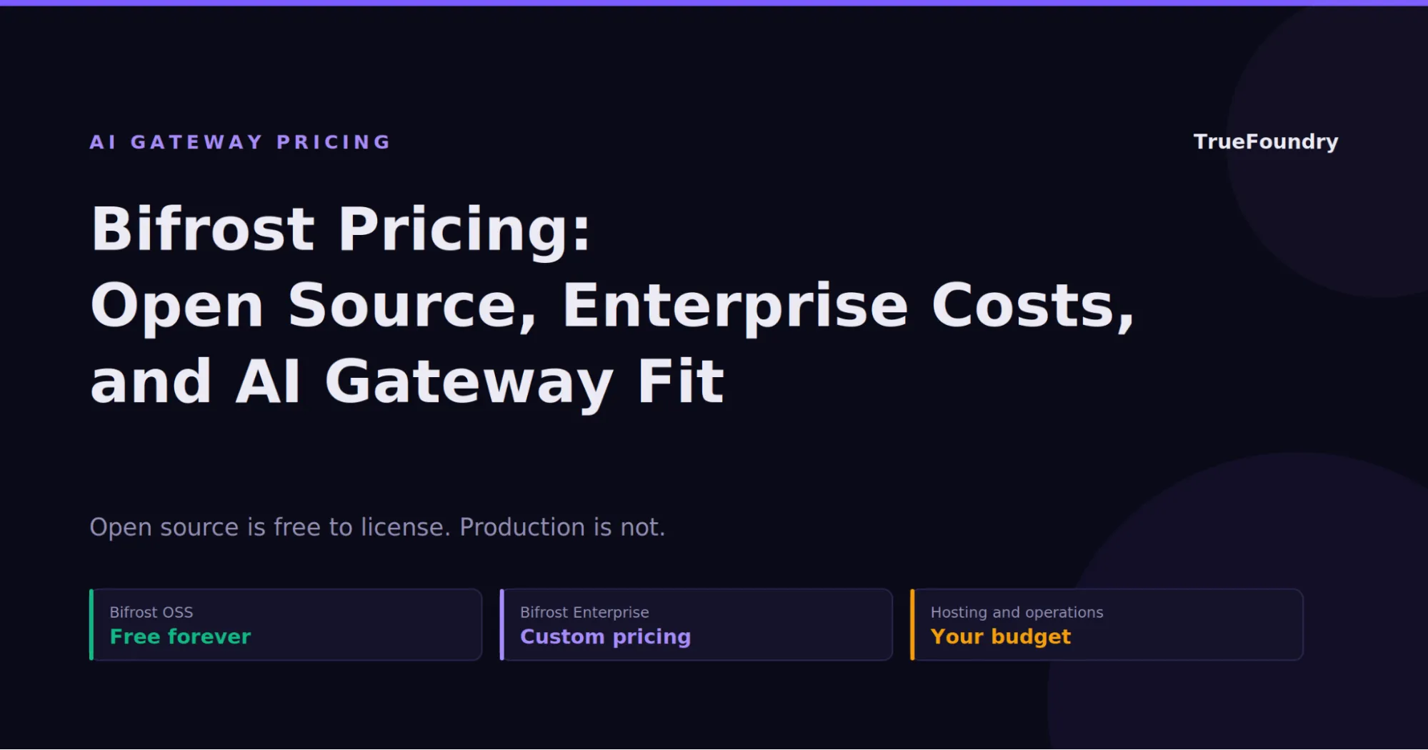 Your guide to understanding key aspects of Bifrost pricing
