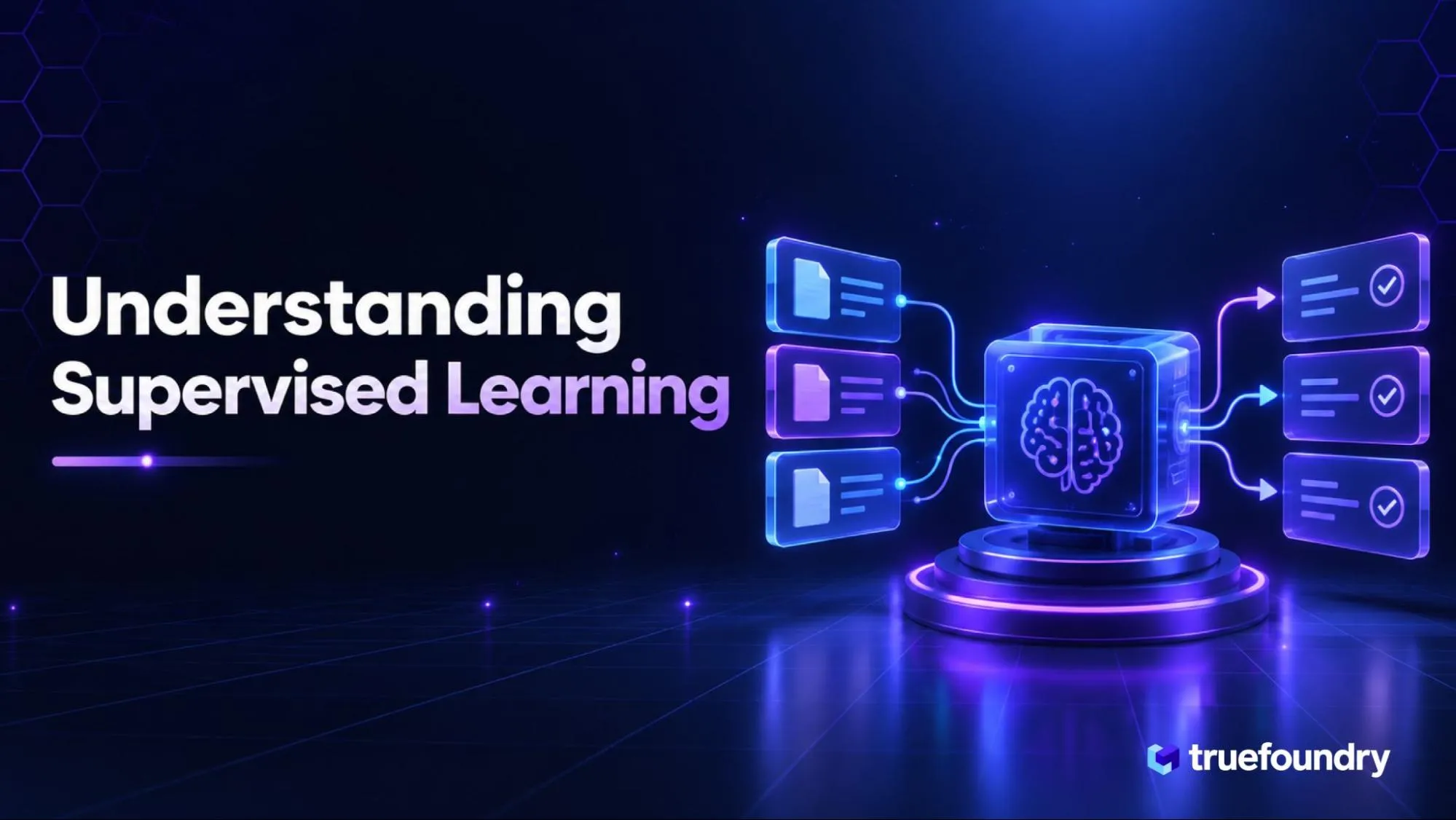 What is supervised learning