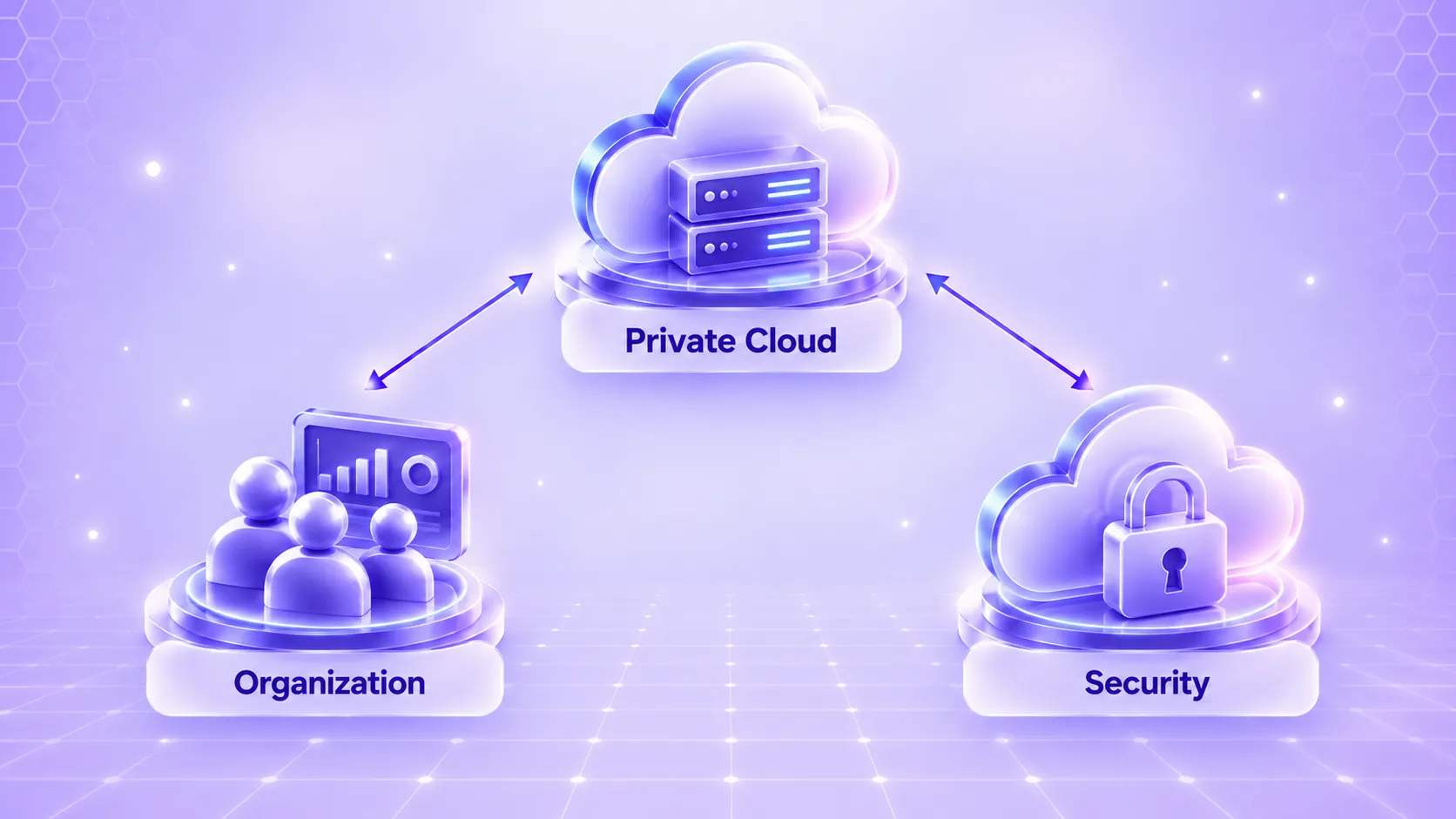 Private cloud deployment is dedicated to a single organization. 