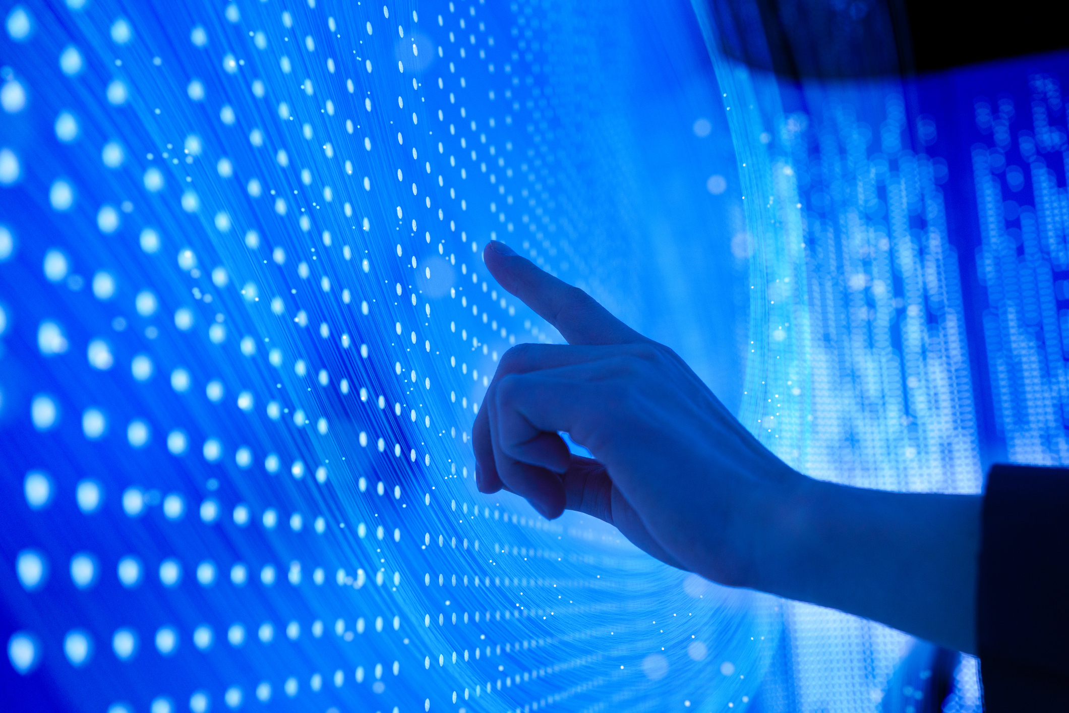 Business data dashboard representing the enterprise value of operational intelligence