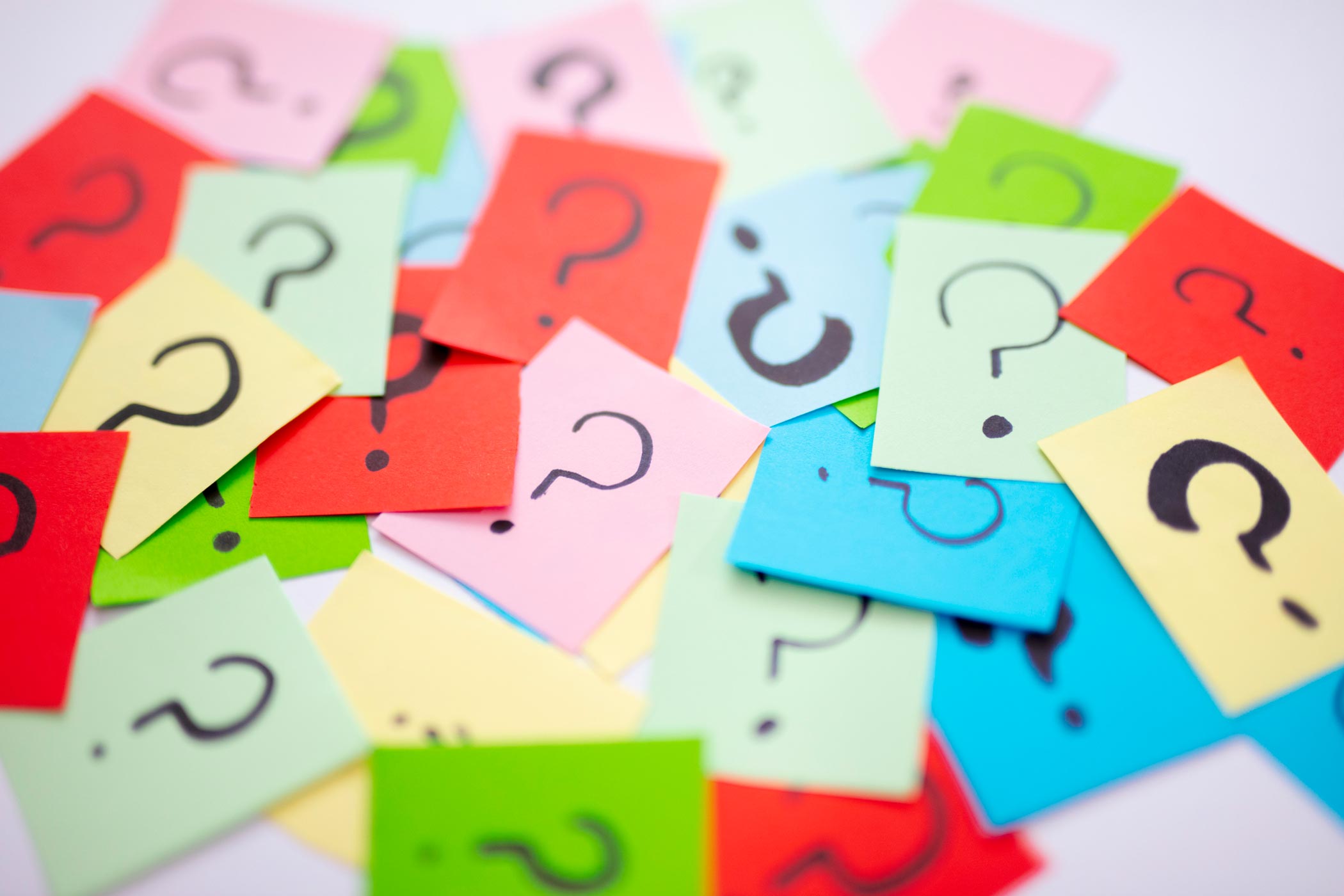 FAQ document representing the questions AI systems ask when evaluating a firm