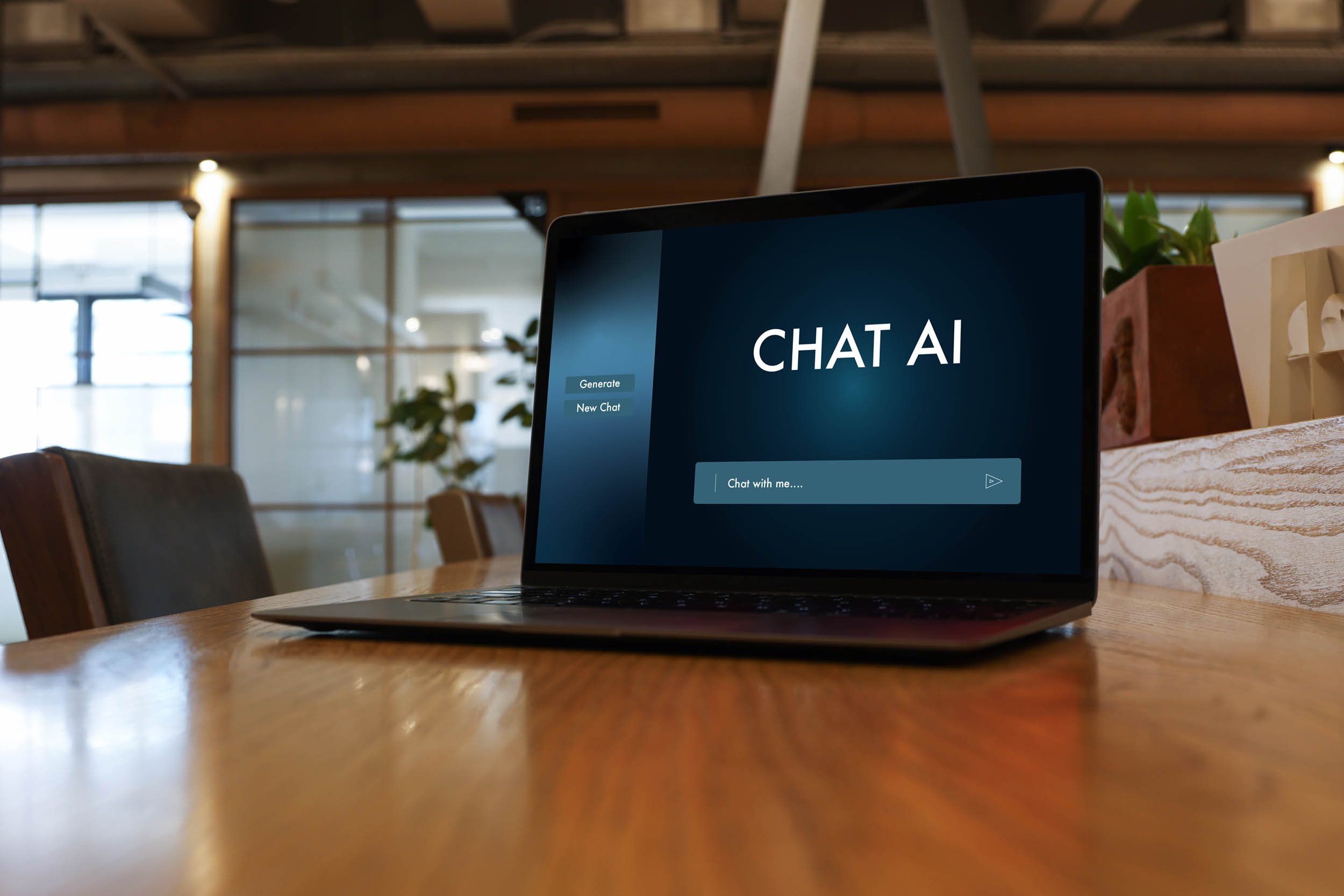Team using AI chat tools in an office, representing the limits of general AI for accounting firm operations