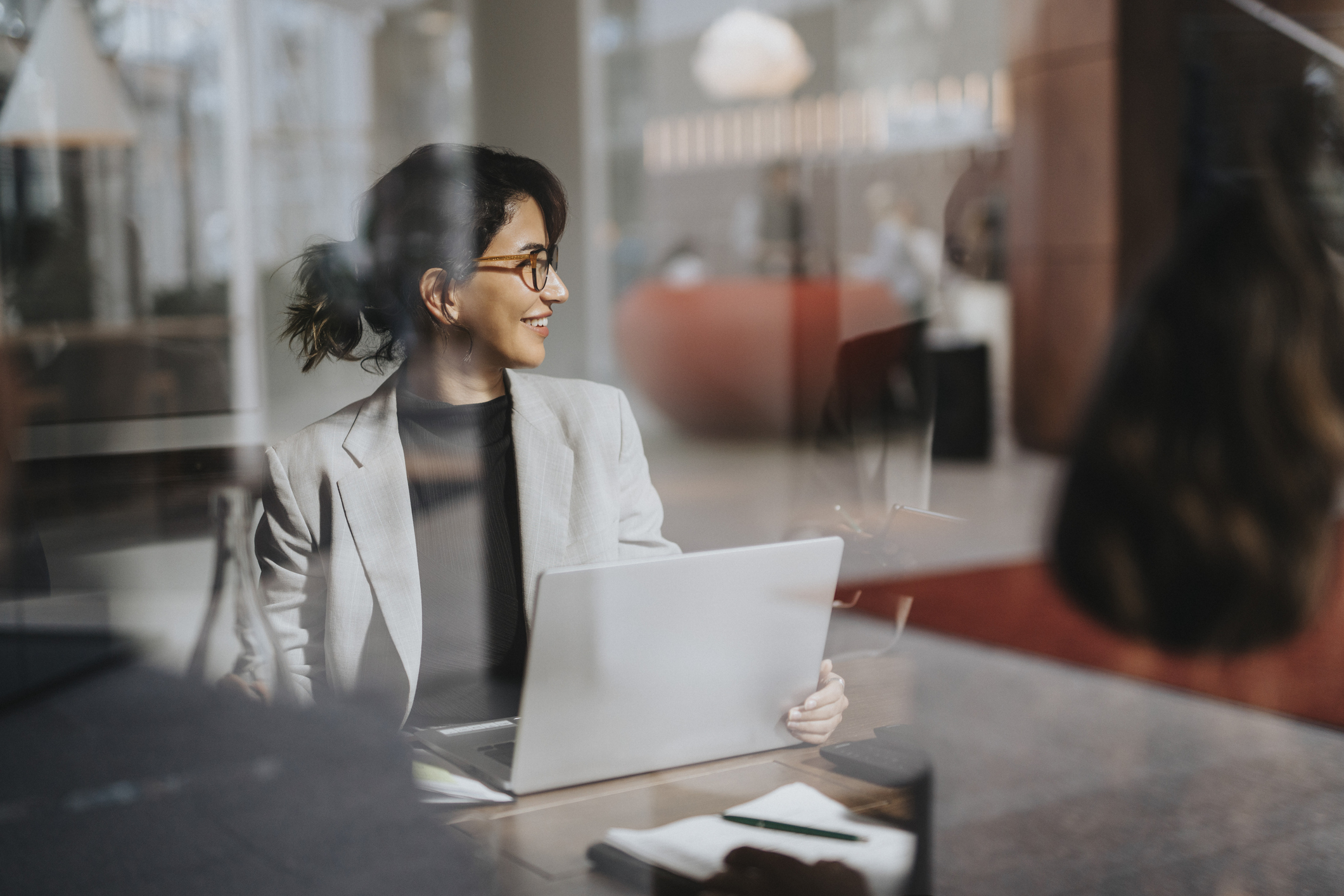 Advisor reviewing client financial signals to identify advisory-ready prospects