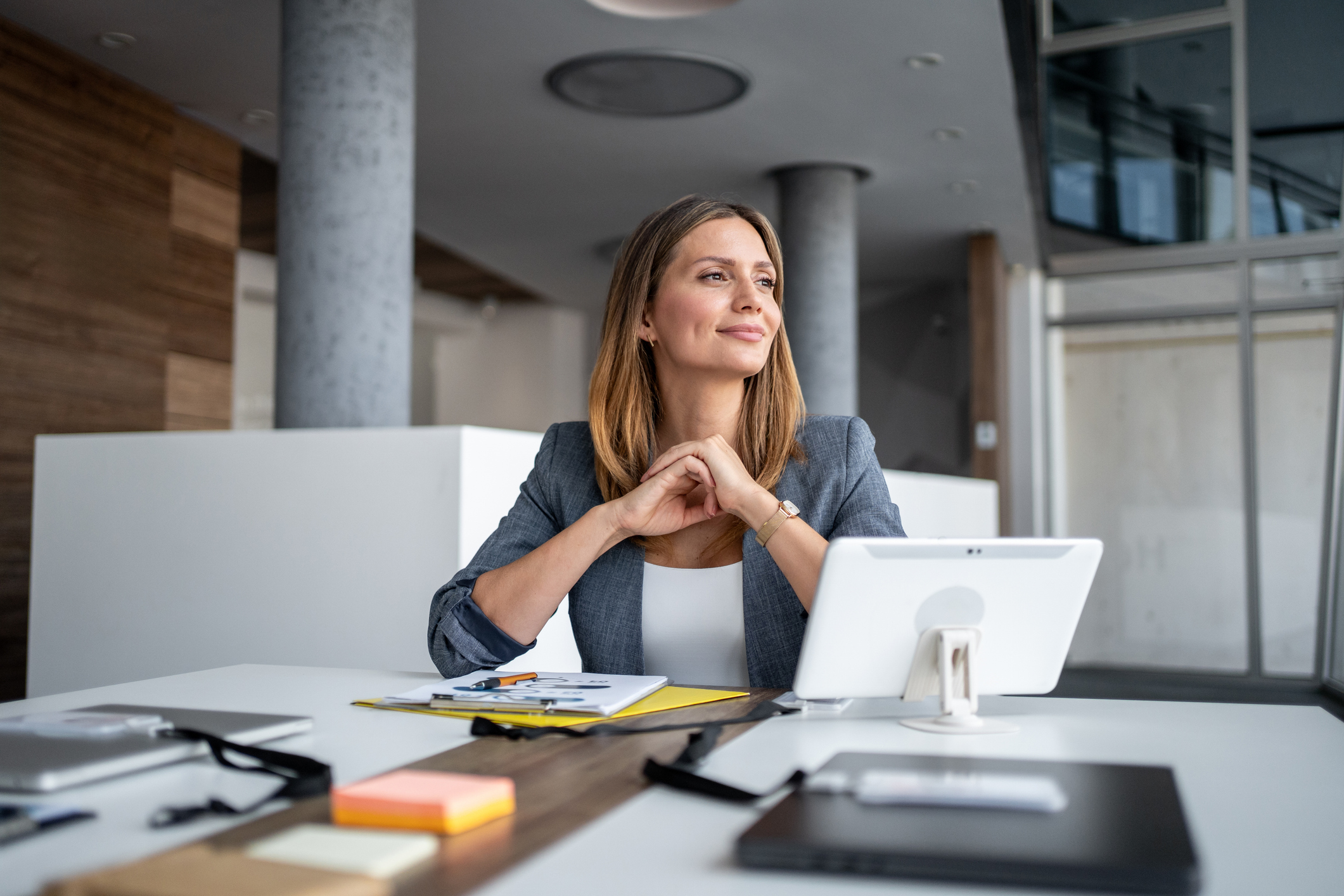 Advisor reviewing an existing client list for advisory opportunities