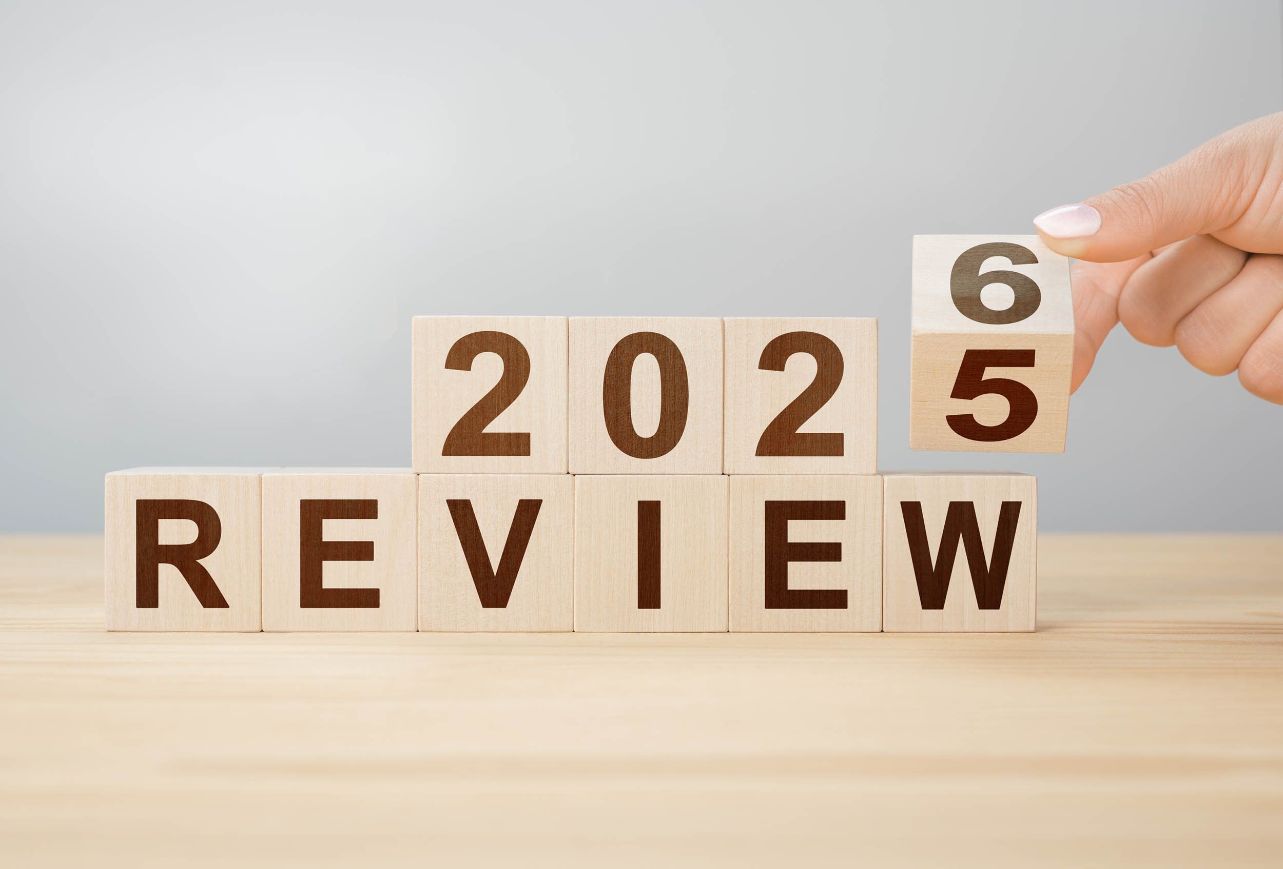 2025 to 2026 year in review graphic, representing CountingWorks PRO's latest feature launches