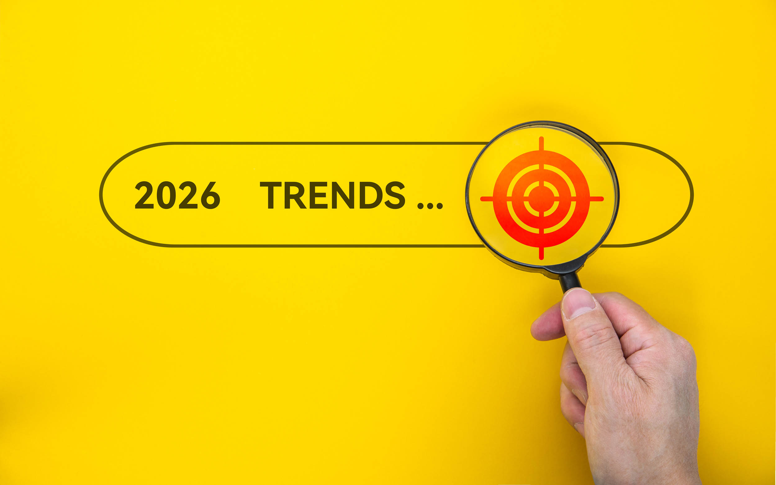 2026 search trends graphic, representing the shift from keywords to conversational AI search