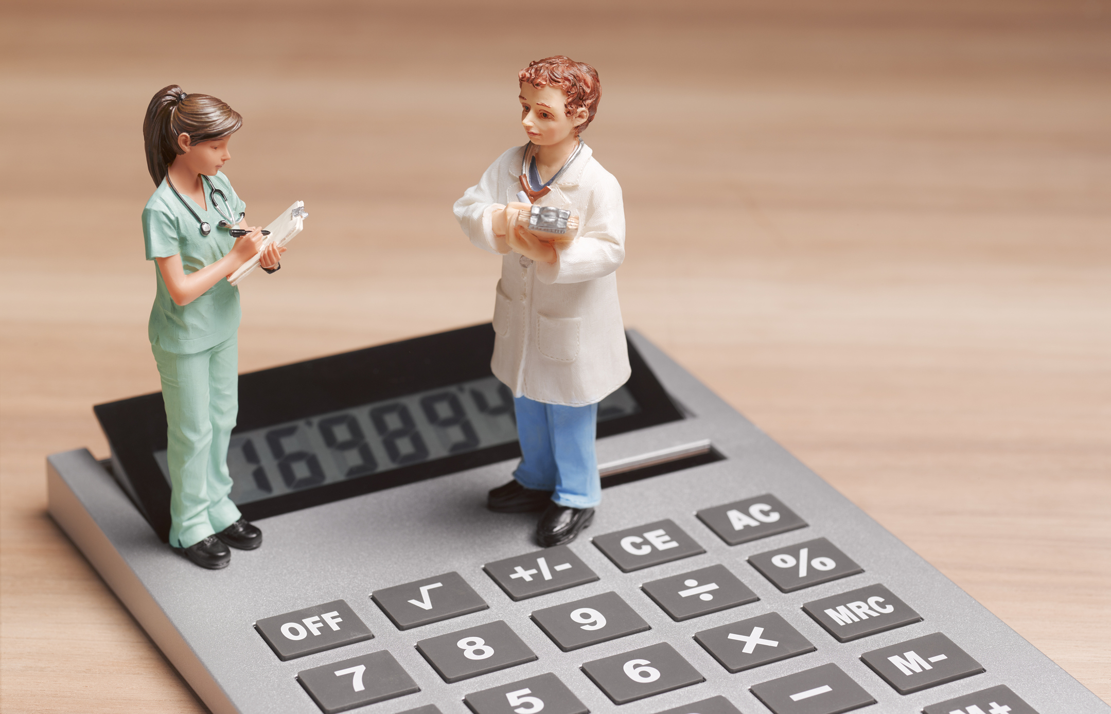 Medical professional considering financial advisory services