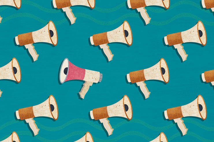 Marketing concierge graphic, representing ad-agency-level strategy support